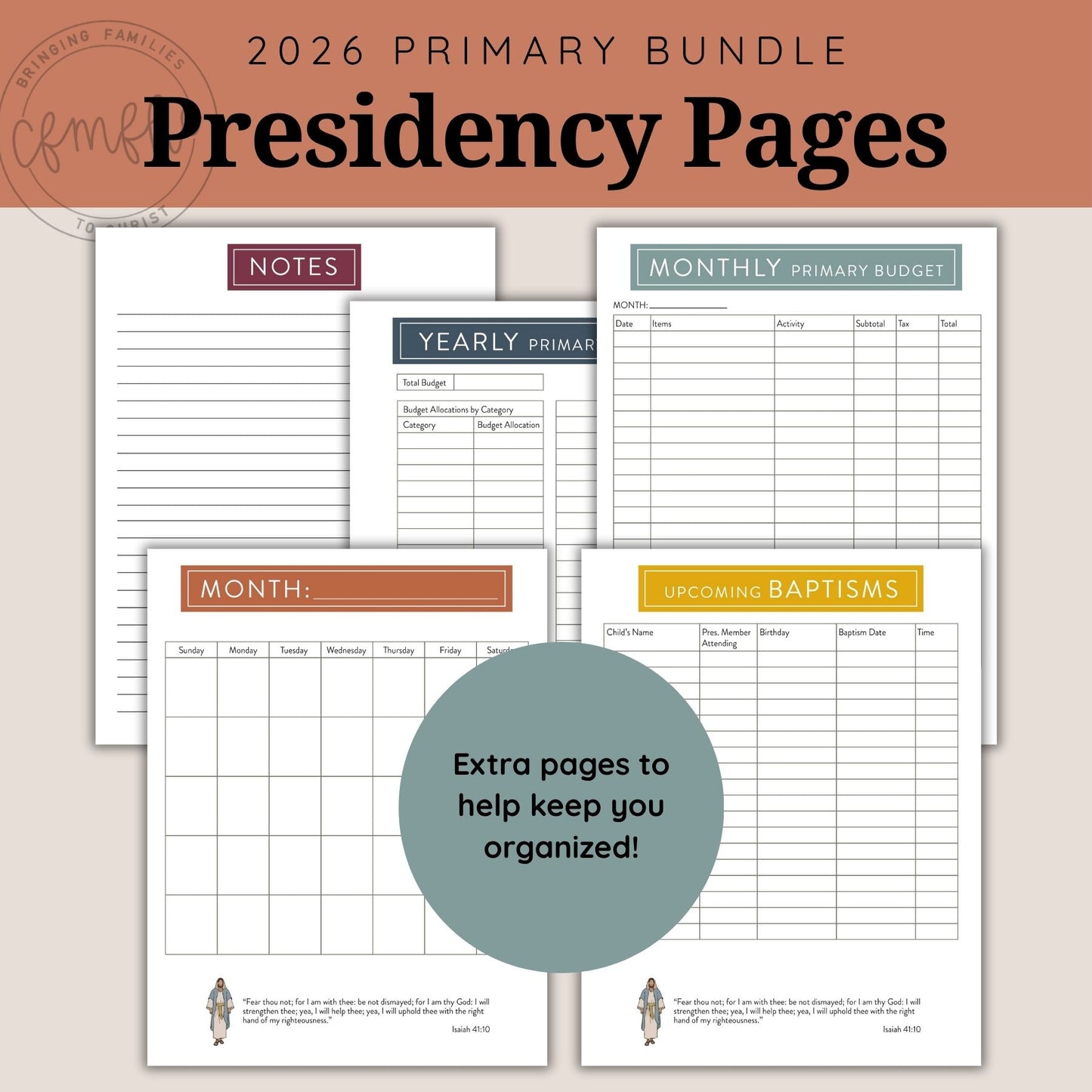 Old Testament 2026 Complete Primary Bundle + Bulletin Board