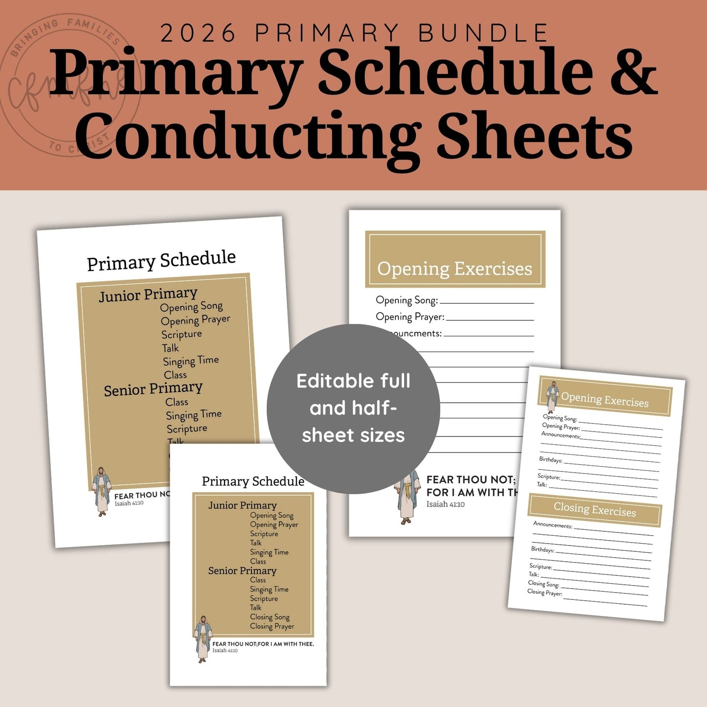 Old Testament 2026 Complete Primary Bundle + Bulletin Board