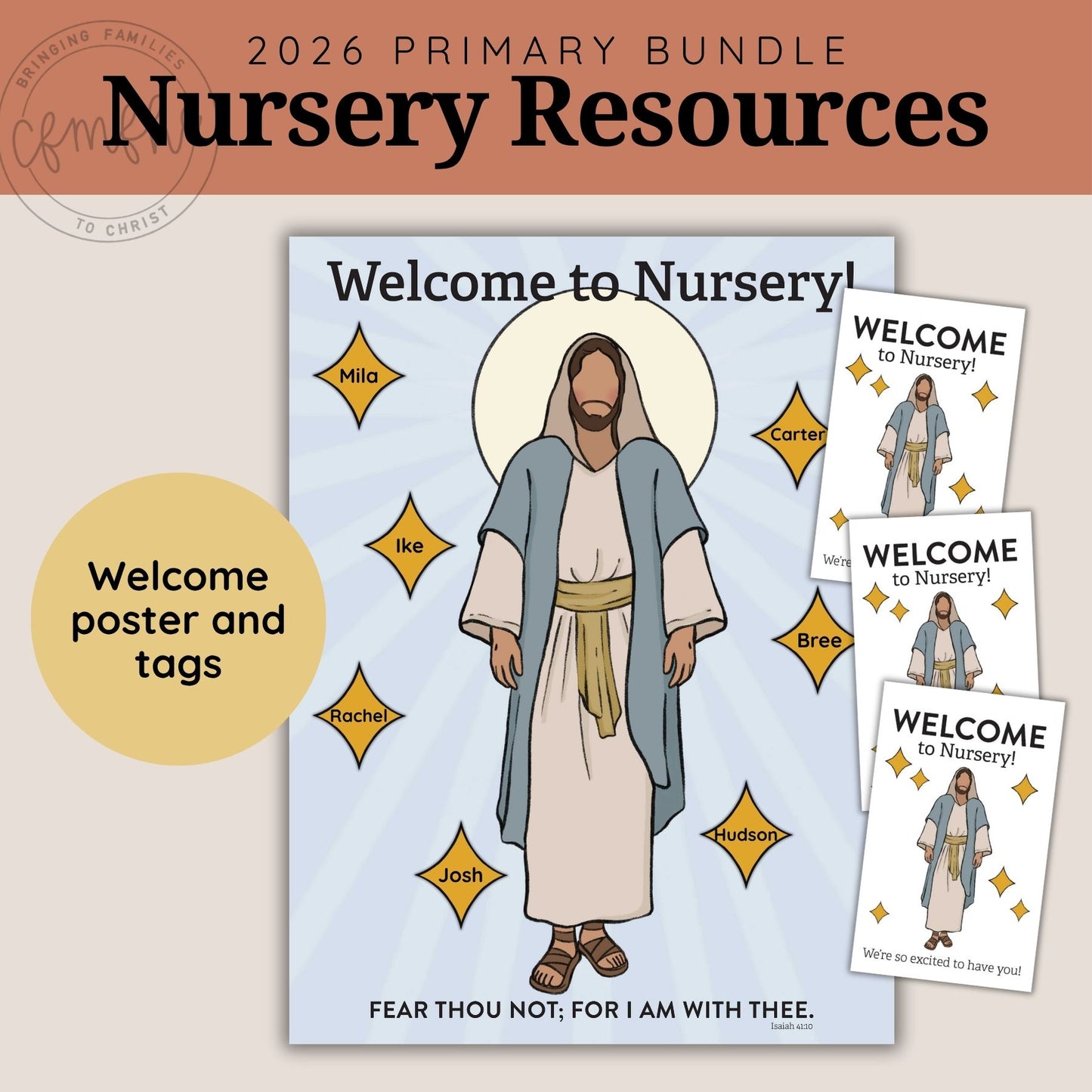Old Testament 2026 Complete Primary Bundle + Bulletin Board