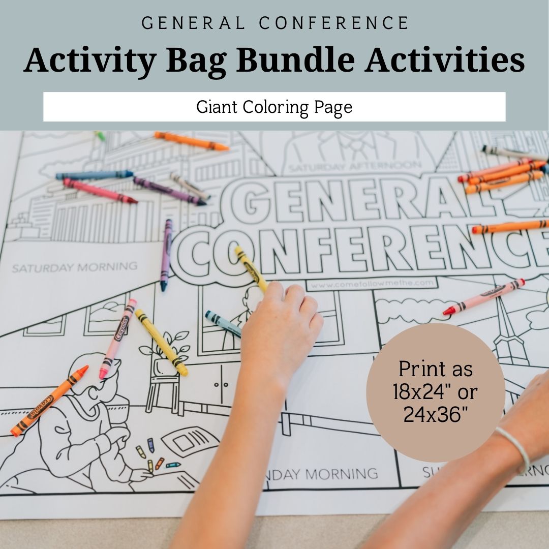 General Conference Activity Bag Bundle for Kids | October 2025 | Family Bundle
