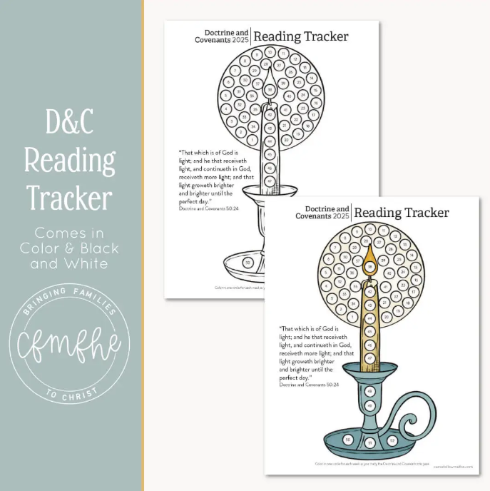 Doctrine and Covenants 2025 Complete Primary Bundle + Bulletin Board