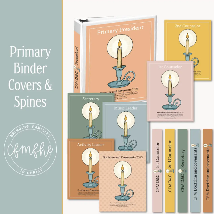 Doctrine and Covenants 2025 Complete Primary Bundle + Bulletin Board