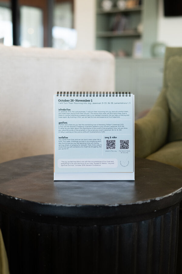 Essential Conversations Flipbook for Teens from the Old Testament 2026 | Aligned with Come, Follow Me