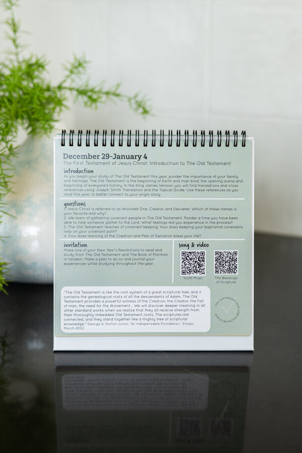 Essential Conversations Flipbook for Teens from the Old Testament 2026 | Aligned with Come, Follow Me
