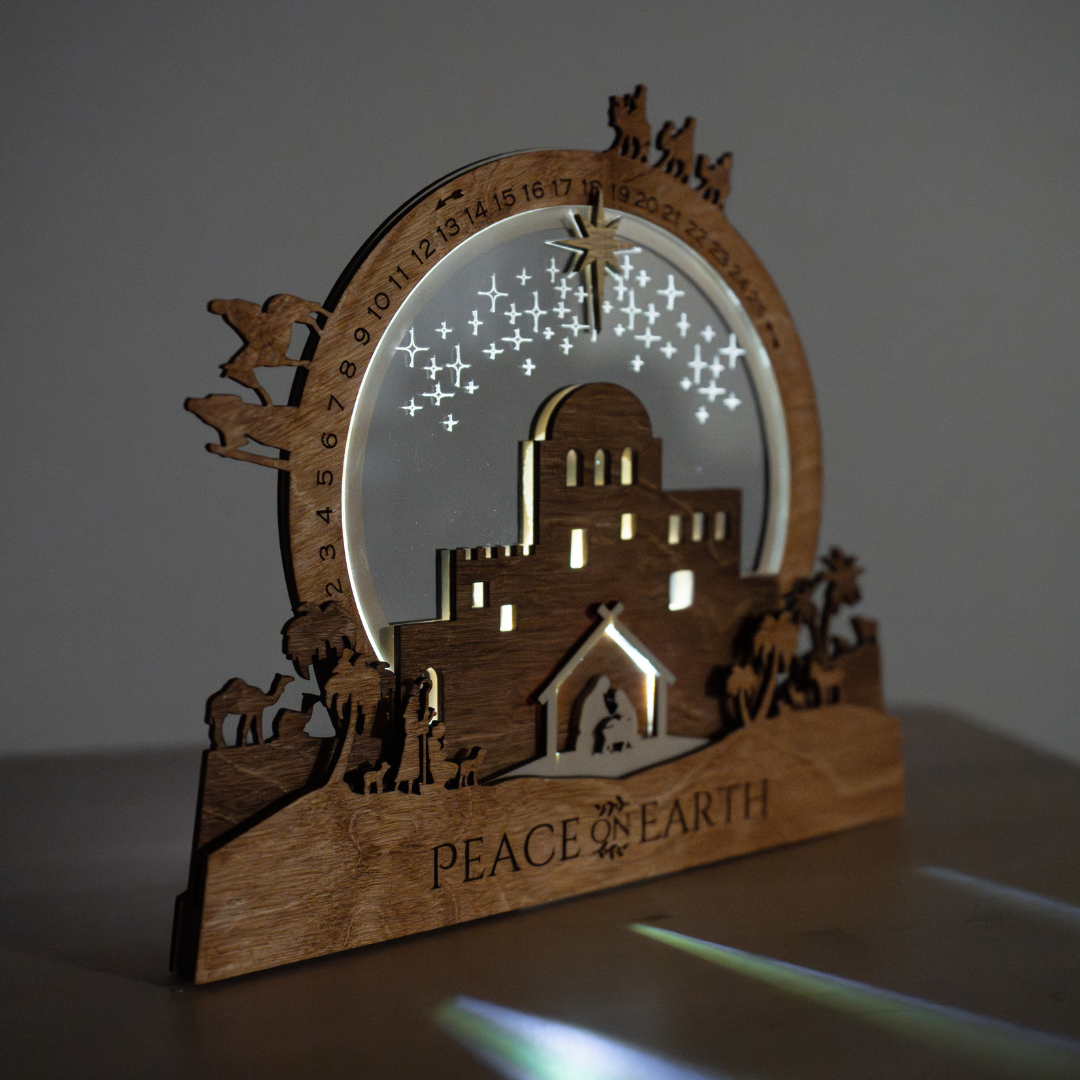 Christmas & Easter Countdown Bundle - Tiny 3D Temples