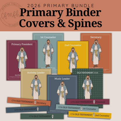 Old Testament 2026 Complete Primary Bundle + Bulletin Board