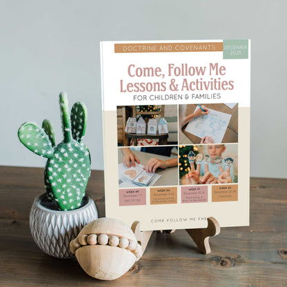 Come Follow Me Lessons & Activities | Monthly Workbook Subscription | Perfect for Families with Kids!