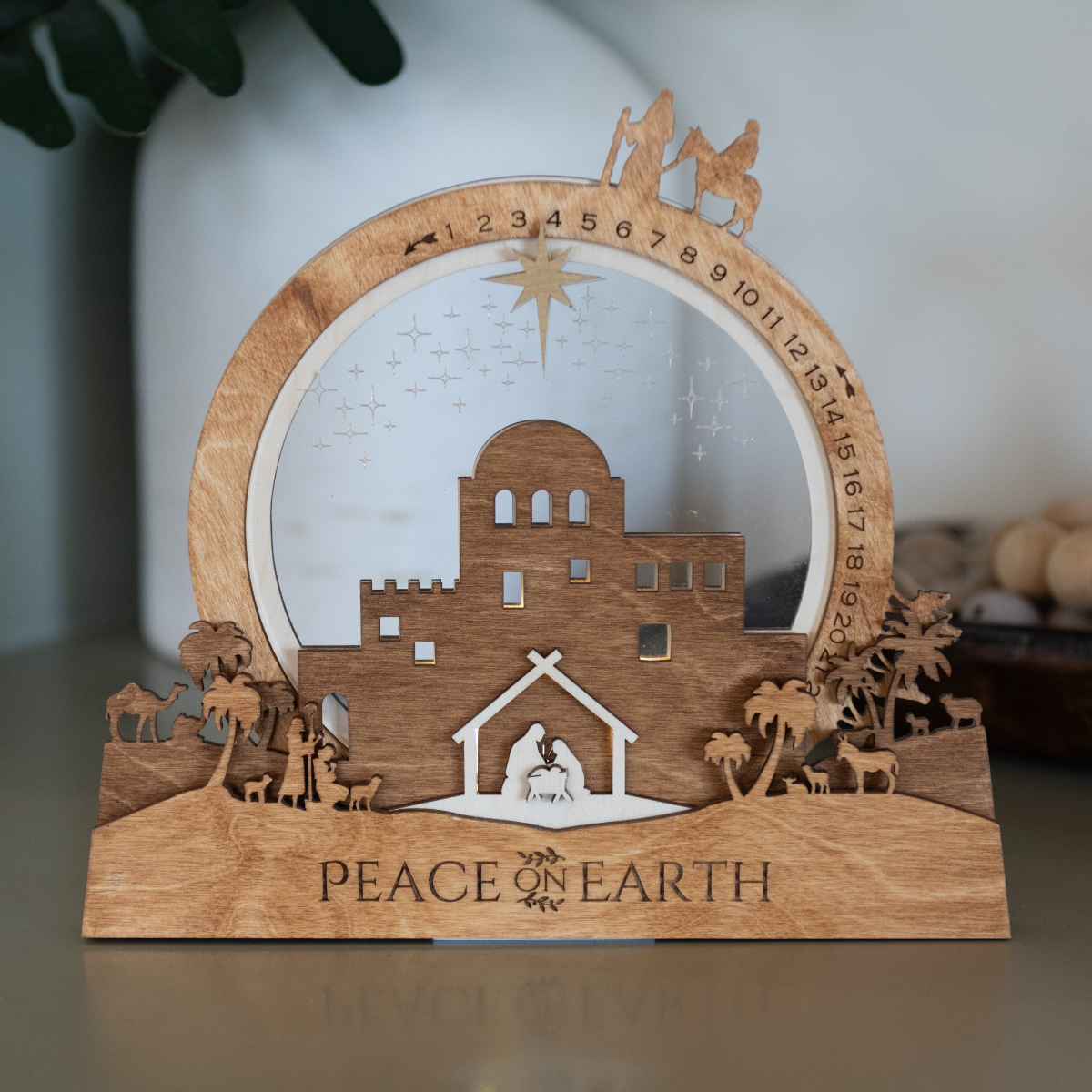 Christmas & Easter Countdown Bundle - Tiny 3D Temples