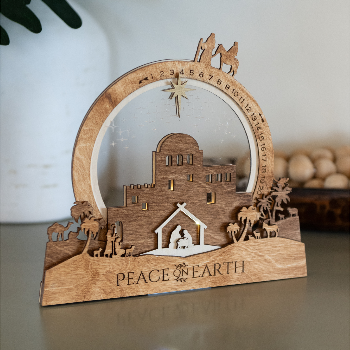 Christmas & Easter Countdown Bundle - Tiny 3D Temples