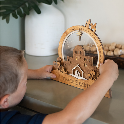 Christmas & Easter Countdown Bundle - Tiny 3D Temples
