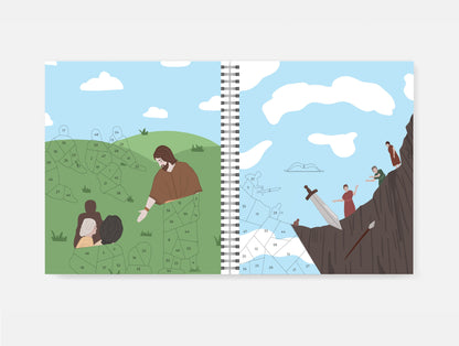 Sticker By Number Book - Book Of Mormon