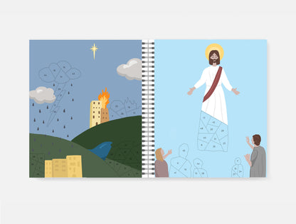 Sticker By Number Book - Book Of Mormon