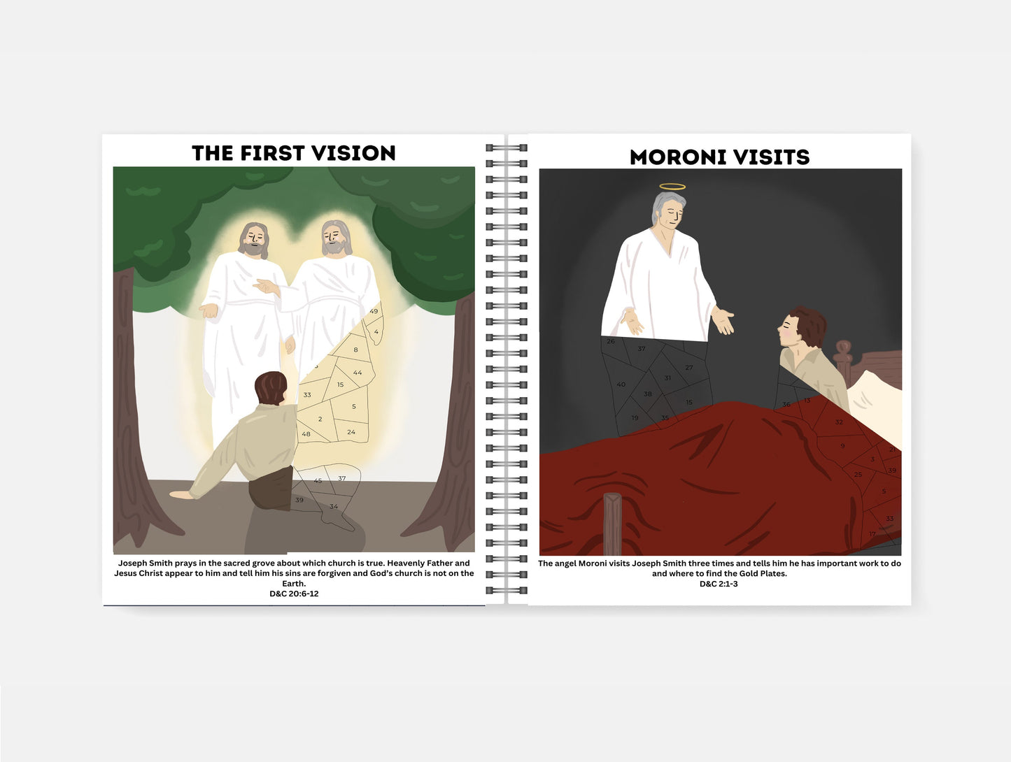 Sticker By Number Book - Doctrine & Covenants