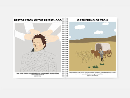 Sticker By Number Book - Doctrine & Covenants