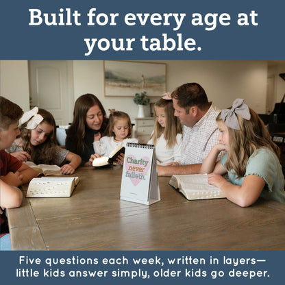 Essential Conversations Flipbook for Families from the New Testament 2027 | Aligned with Come, Follow Me