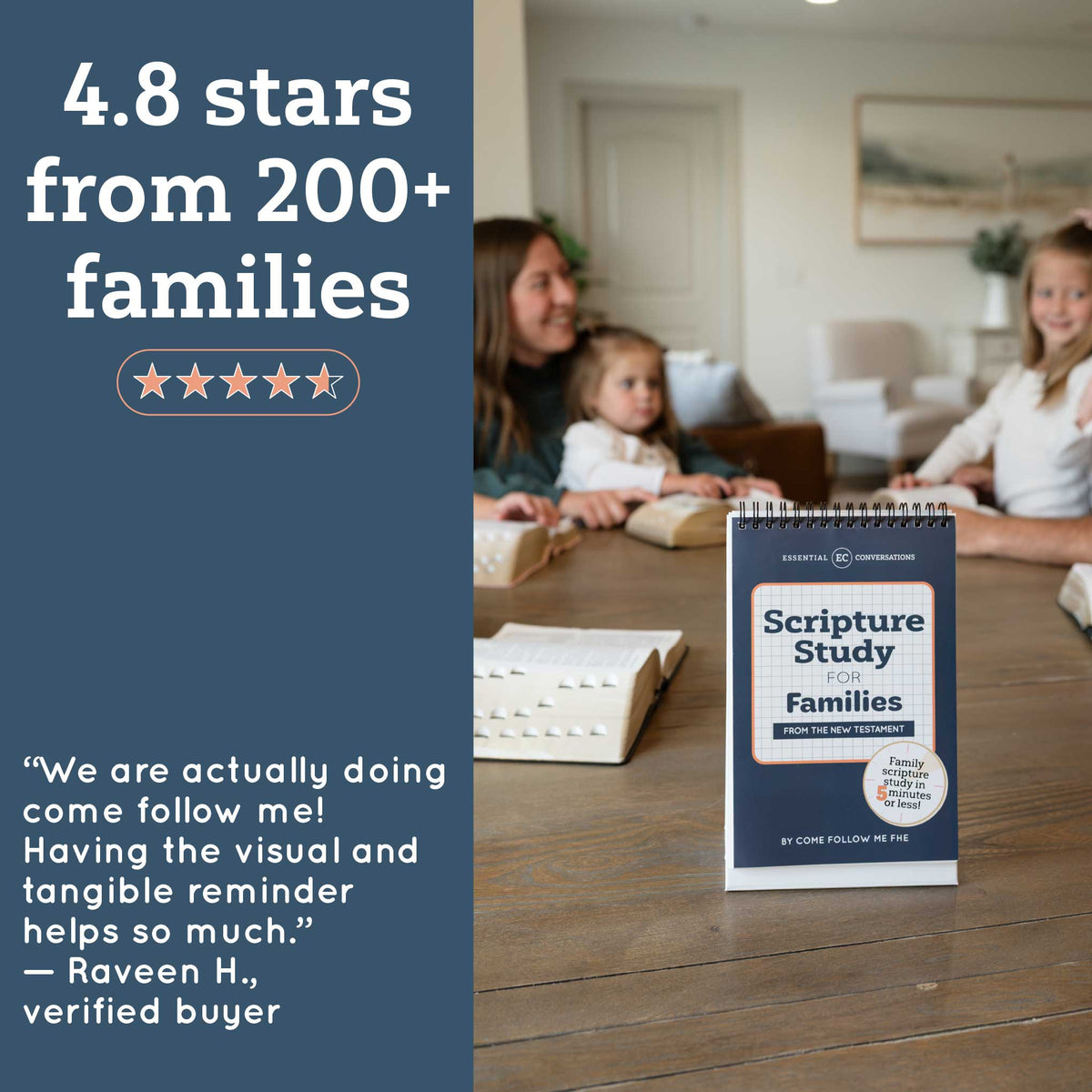 Essential Conversations Flipbook for Families from the New Testament 2027 | Aligned with Come, Follow Me