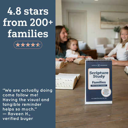 Essential Conversations Flipbook for Families from the New Testament 2027 | Aligned with Come, Follow Me