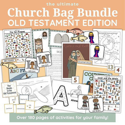 The Ultimate Church Bag Bundle | Old Testament Edition