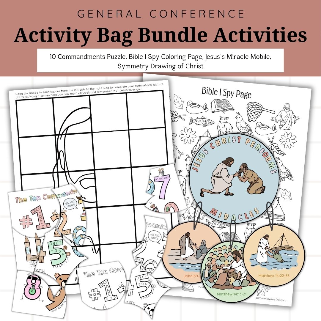 General Conference Activity Bag Bundle | October 2026 | Kids Bundle