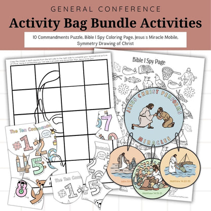 General Conference Activity Bag Bundle | October 2026 | Kids Bundle