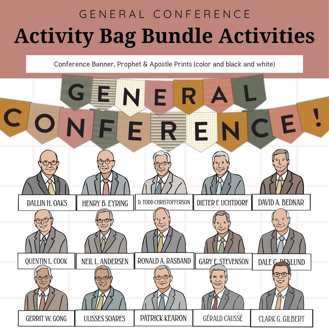 General Conference Activity Bag Bundle | October 2026 | Kids Bundle