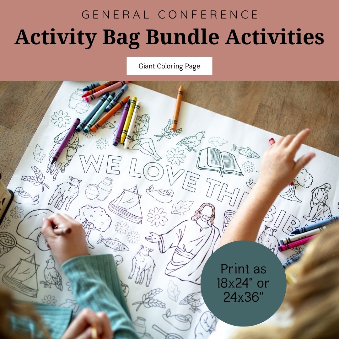 General Conference Activity Bag Bundle | October 2026 | Kids Bundle