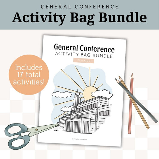 General Conference Activity Bag Bundle for Kids | October 2025 | Family Bundle