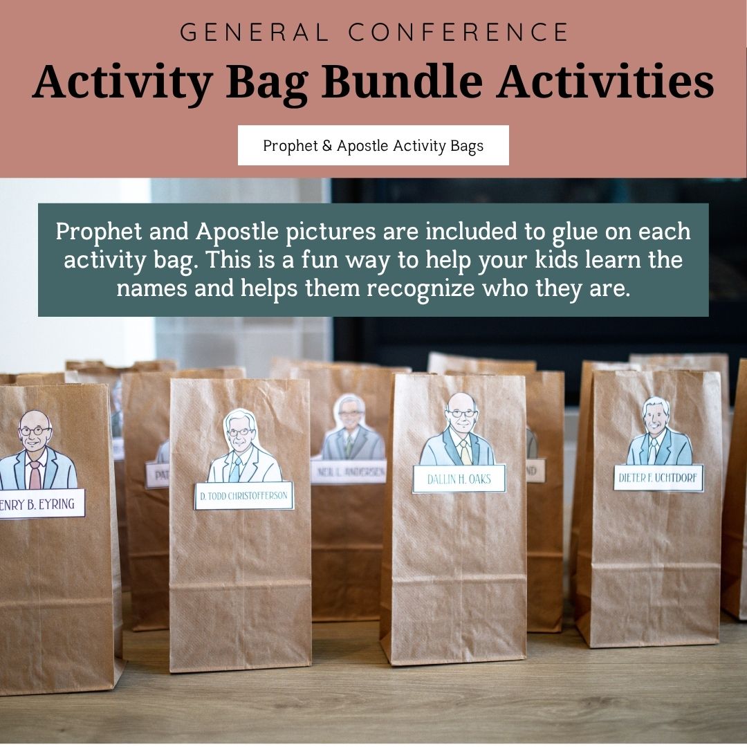 General Conference Activity Bag Bundle | October 2026 | Kids Bundle