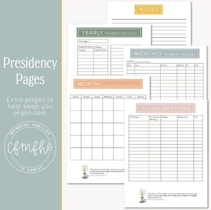 Doctrine and Covenants 2025 Complete Primary Bundle + Bulletin Board
