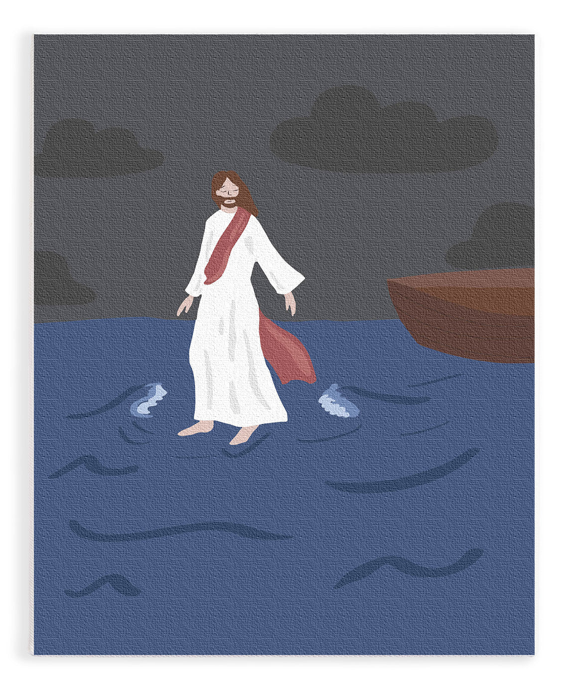 Walking on Water | Paint by Number Kit for Kids